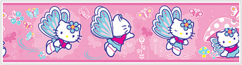 RMK1074BCS Hello Kitty  Stick On Wall Border