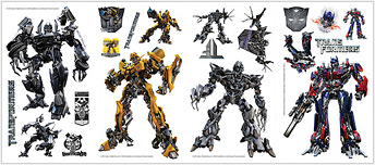 RMK1091SCS Transformers Wall Decals