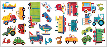 RMK1132SCS Transportation            Wall Decals