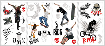 RMK1140SCS Extreme Sports Wall Decals