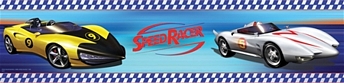 RMK1144BCS Speed Racer Stick On Wall Border
