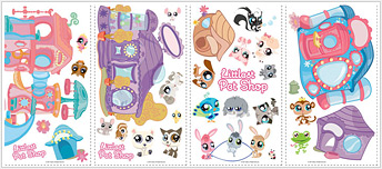 RMK1147SCS Littlest Pet  Wall Decals