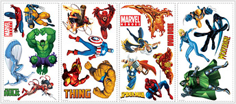 RMK1154SCS Marvel Heroes Wall Decals
