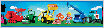 RMK1163BCS Bob The Builder  Stick On Wall Border
