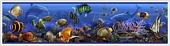 RMK1004BCS Under the Sea Stick On Wallpaper Border 