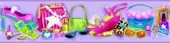 RMK1018BCS Accessorize Stick On Wallpaper Border 