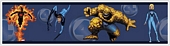 RMK1030BCS Fantastic Four Stick On Wallpaper Border 