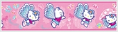 RMK1074BCS Hello Kitty Stick On Wallpaper Border 