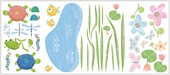 RMK1123SCS Hoppy Pond Wall Decals 