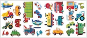 RMK1132SCS Transportation Wall Decals 