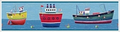 RMK1133BCS Ship Shape Stick On Wallpaper Border 