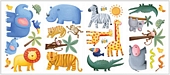 RMK1136SCS Jungle Adventure Wall Decals 