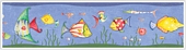 RMK1178BCS Sea Creatures Stick On Wallpaper Border 