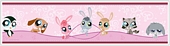 RMK1189BCS Littlest Pet Stick On Wallpaper Border 