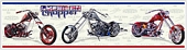  American Chopper Stick On Wallpaper Border 