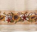 Linda Spivey Sunflowers Decor bathroom decor bath towels set
