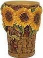 Linda Spivey Sunflowers Decor bathroom wall cup tumbler