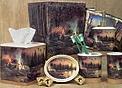 Terry Redlin bathroom vanity accessories