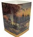 Terry Redlin designer trash can