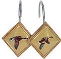 Terry Redlin shower curtain hooks