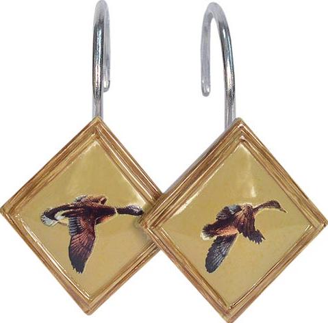 Terry Redlin  bathroom Shower Curtain Hooks