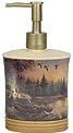Terry Redlin bathroom lotion soap dispenser