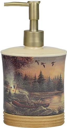Terry Redlin  bathroom Soap/Lotion Dispenser Pump