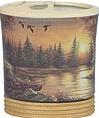 Terry Redlin bathroom toothbrush holder