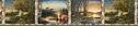 Terry Redlin bathroom wallpaper border