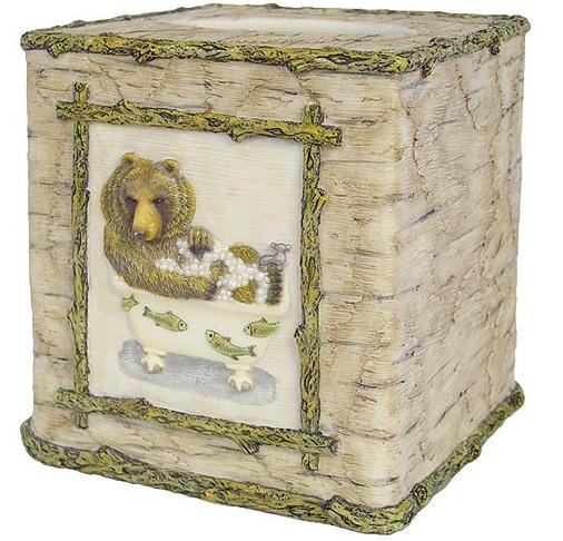 Wildlife  bathroom Tissue Box Holder
